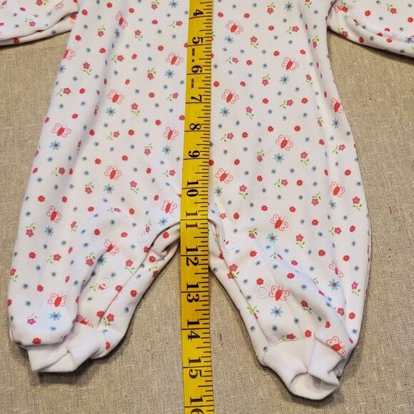 Middleton Reborn Doll Clothes Floral Romper Outfit - Picture 5 of 6